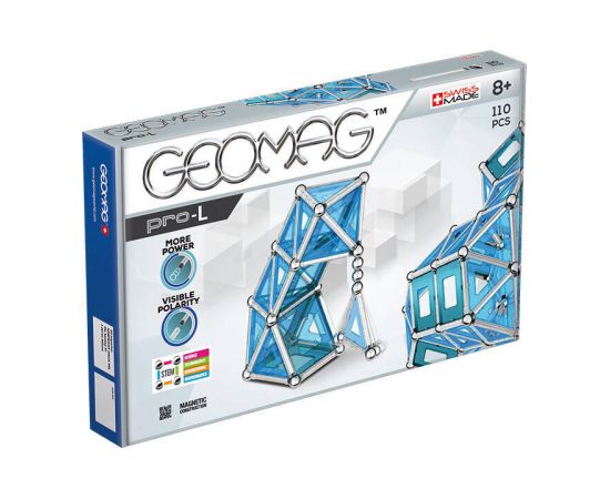 Magnetic Pro-L Panels 110 pieces GEOMAG GEO-024