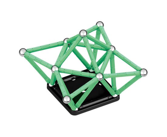 Glow Recycled Magnetic Blocks 60 pieces GEOMAG GEO-338
