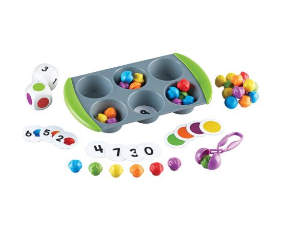 Mini Muffin Match Up Math Activity Set Learning Resources  LER 5556