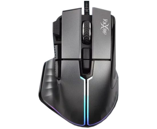 Foxxray WarEnd Gaming Mouse Wired, Black