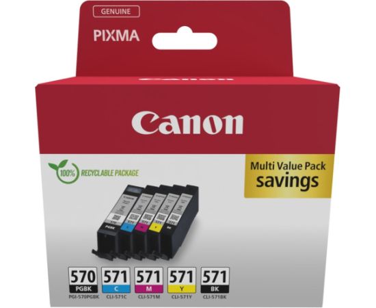 Canon чернила PGI-570/CLI-571 Multipack