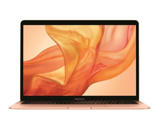 Apple MacBook Air 2019 Retina 13" - Core i5 1.6GHz / 8GB / 256GB SSD - GOLD (Atjaunināts, stāvoklis labi)