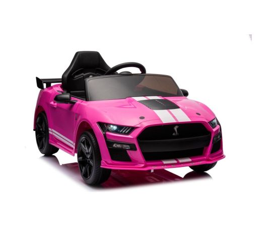 Lean Cars Battery-operated vehicle Ford Mustang GT500 Shelby Pink