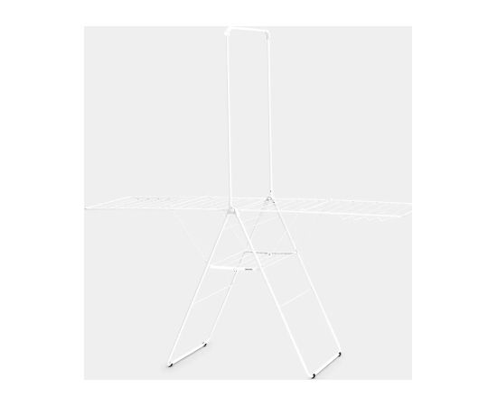 BRABANTIA HangOn veļas žāvētājs + pakaramais, 25m, White - 403507