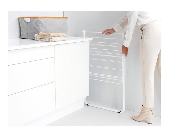 BRABANTIA HangOn veļas žāvētājs, 20m, White - 403385