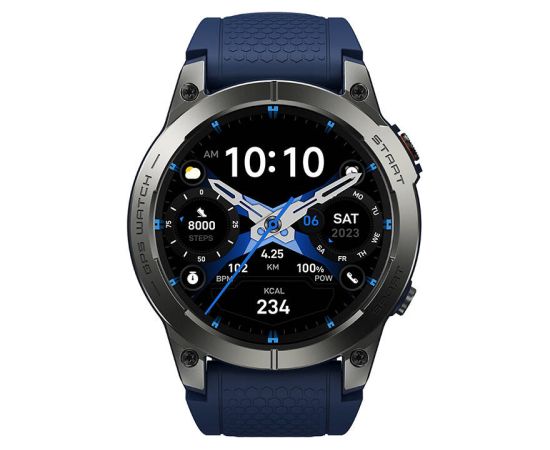 Zeblaze Stratos 3 Pro Smartwatch (Blue)