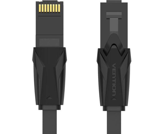 Płaski kabel sieciowy UTP Cat. 6 Vention IBABG RJ45 Ethernet 1000Mbps 1,5m, czarny