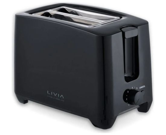 Toaster Livia LTS201, black