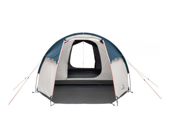 TELTS Easy Camp dome tent Ibiza 400 Light grey (light grey/blue, with tunnel stem, model 2024)