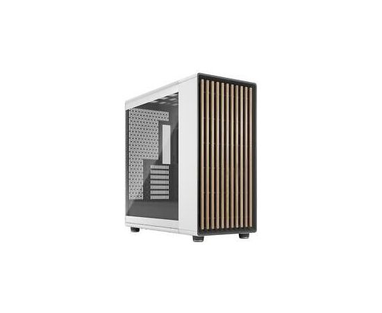 Fractal Design North XL Chalk White TG Clear, tower case (white, tempered glass version)
