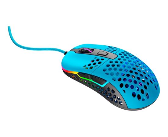 CHERRY Xtrfy M42 RGB, gaming mouse (blue/black)