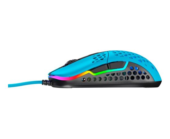 CHERRY Xtrfy M42 RGB, gaming mouse (blue/black)