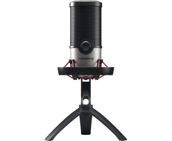 CHERRY UM 6.0 Advanced, microphone (black/silver, USB-C, jack)