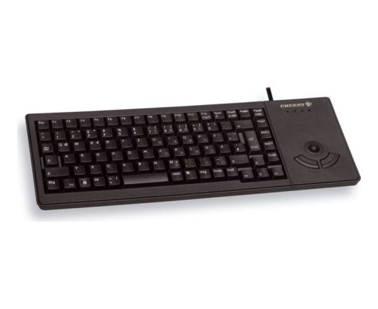 CHERRY XS Trackball Keyboard G84-5400, keyboard (black, US English with EURO symbol)