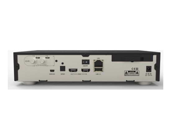 Dream Multimedia DM900 RC20 UHD 4K 1xC / T2 E2 PVR black E2 Linux PVR ready Receiver