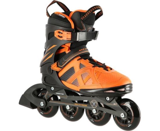 INLINE SKATES NILS EXTREME NA14112 BLACK-ORANGE SIZE.  43