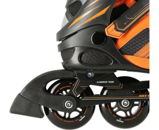 INLINE SKATES NILS EXTREME NA14112 BLACK-ORANGE SIZE.  43