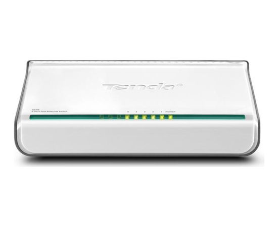 Tenda 5-Port Fast Ethernet Switch Unmanaged White
