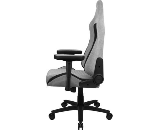 Aerocool CROWNASHGR, Ergonomic Gaming Chair, Adjustable Cushions, AeroWeave Technology, Grey