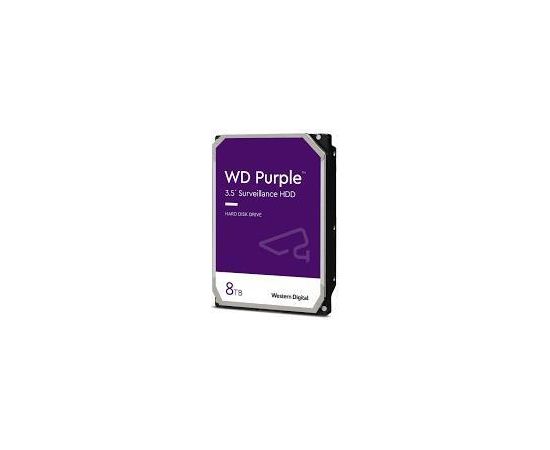HDD WESTERN DIGITAL Purple 8TB SATA 3.0 256 MB 7200 rpm 3,5" WD8002PURP