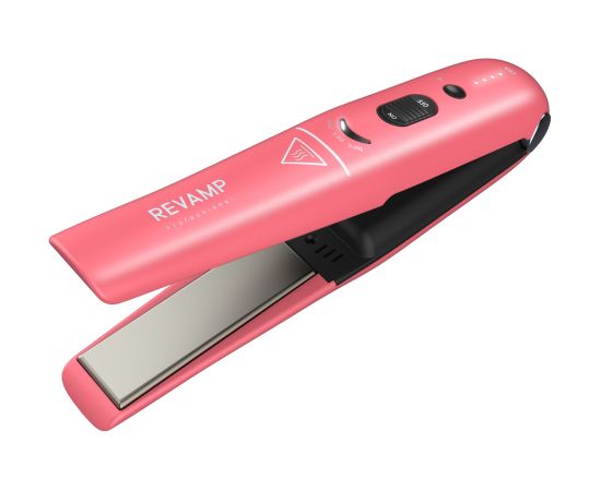 Revamp ST-1700PK-EB Progloss Liberate Cordless Ceramic Compact Hair Straightener Pink