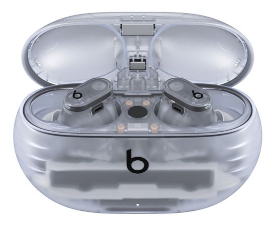 Beats wireless earbuds Studio Buds+, transparent