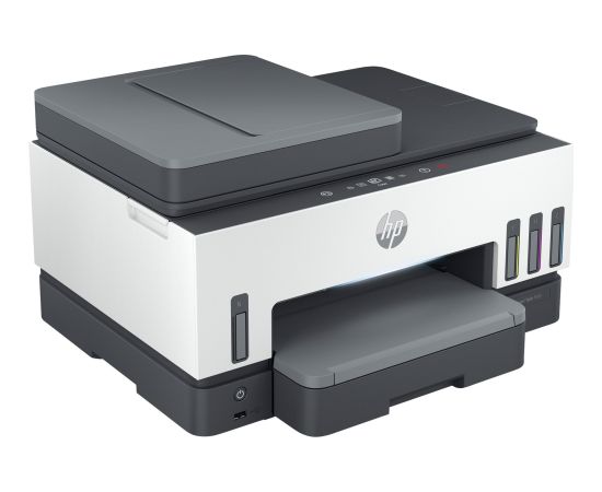 HP Smart Tank 7605, multifunction printer (grey/white, USB, LAN, WLAN, Bluetooth)