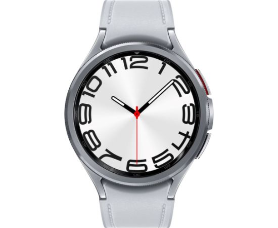SAMSUNG Galaxy Watch6 Classic (R960), Smartwatch (silver, 47 mm)