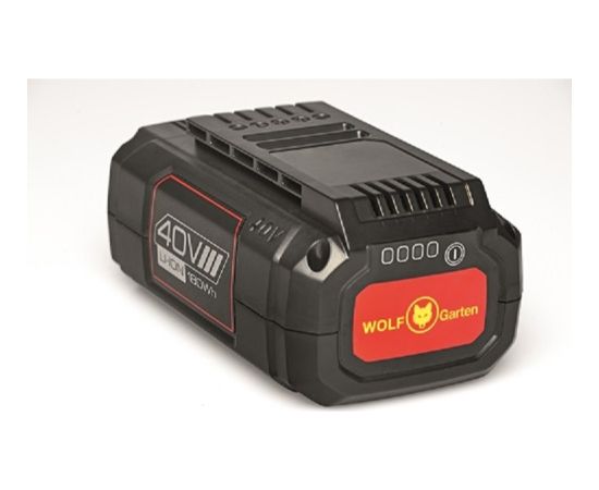 WOLF-Garten battery LYCOS 40/500 A 5.0AH 180WH (black/red)