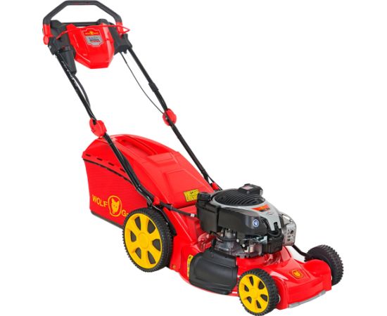 WOLF-Garten petrol lawnmower A 460 A SP HW IS, 46cm (red/yellow, with 1-speed wheel drive Easy-Speed) Газонокосилки
