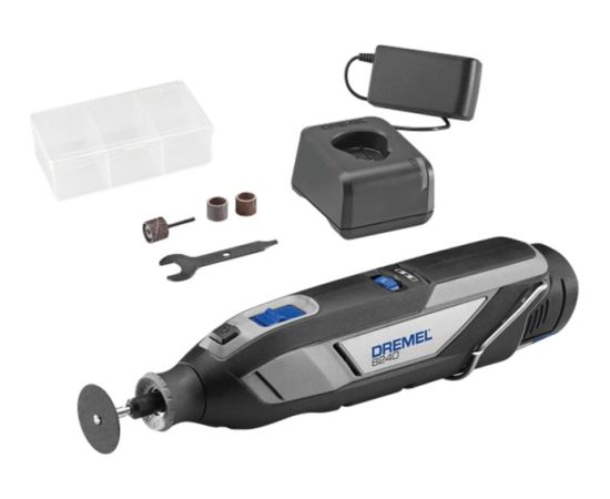 Dremel cordless multifunctional tool 8240-5, 12 volts (black/gray, Li-ion battery 2Ah, 5-piece accessories)