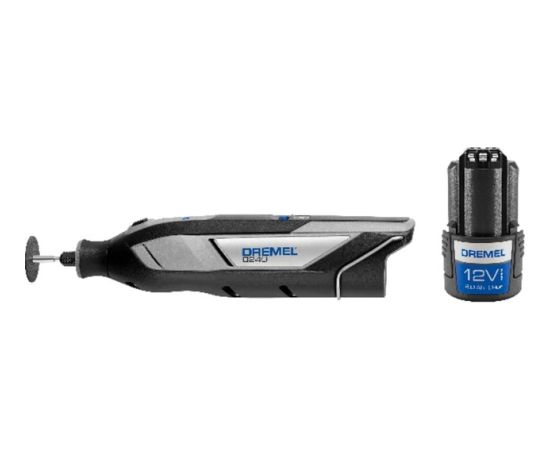 Dremel cordless multifunctional tool 8240-5, 12 volts (black/gray, Li-ion battery 2Ah, 5-piece accessories)