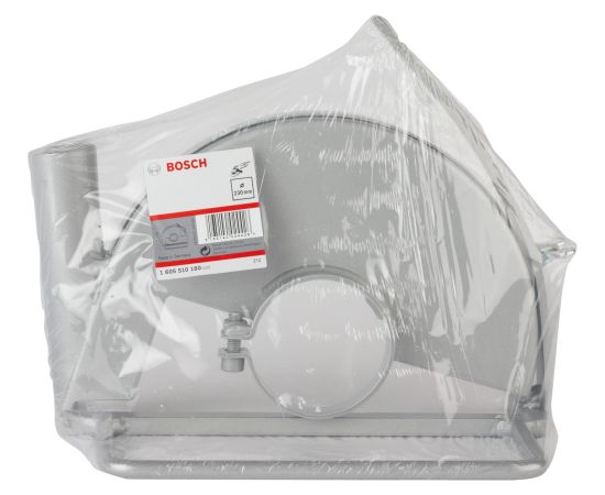 Bosch extraction hood with guide carriage, 230mm, vacuum cleaner attachment (black, for angle grinder)