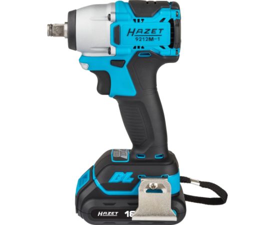 Hazet Mini Cordless Impact Wrench Set 9212M-1, 18Volt (blue/black, Li-ion battery 2Ah)