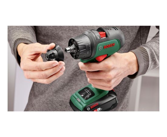 Bosch cordless impact drill AdvancedImpact 18 (green/black, 2x Li-ion battery 1.5Ah, case, POWER FOR ALL ALLIANCE)