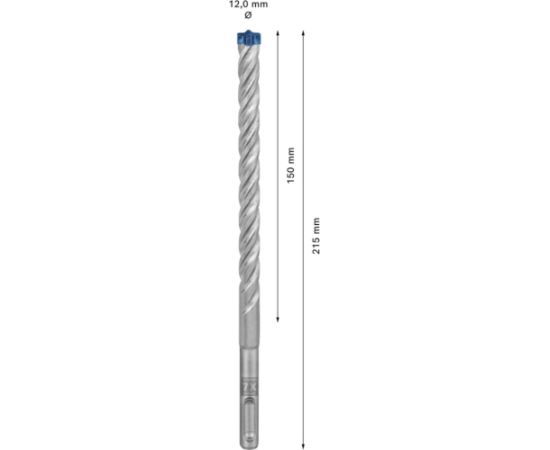 Bosch Expert hammer drill SDS-plus-7X, 12mm, 30 pieces (working length 150mm)