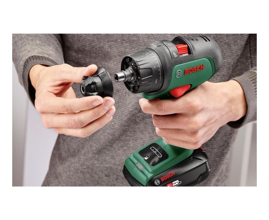 Bosch cordless combi drill AdvancedImpact 18 (green/black, 2x Li-ion battery 2.5Ah, case, POWER FOR ALL ALLIANCE)