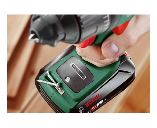 Bosch cordless combi drill AdvancedImpact 18 (green/black, 2x Li-ion battery 2.5Ah, case, POWER FOR ALL ALLIANCE)