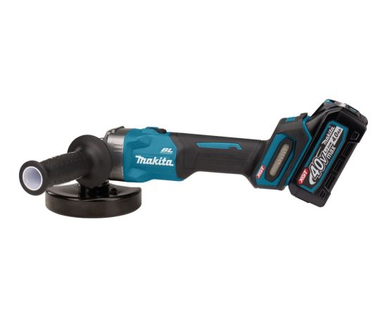 Makita cordless angle grinder GA008GM201 XGT, 40V (blue/black, 2x Li-Ion XGT battery 4.0Ah, MAKPAC size 4)