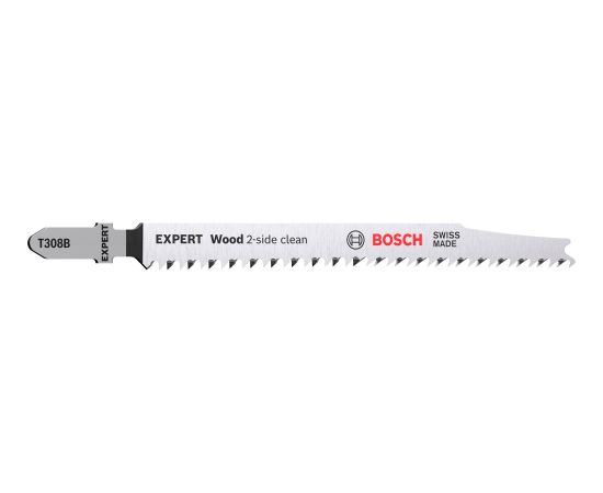 Bosch Expert Jigsaw Blade T 308 B 'Wood 2-side clean' (100 pieces)