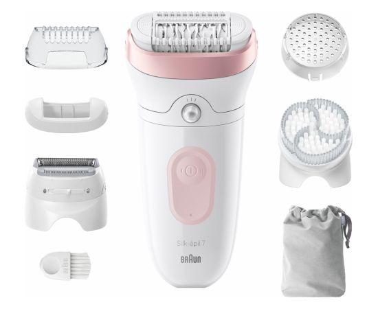 BRAUN SE7-060 Silk 7 epilators ar piederumiem