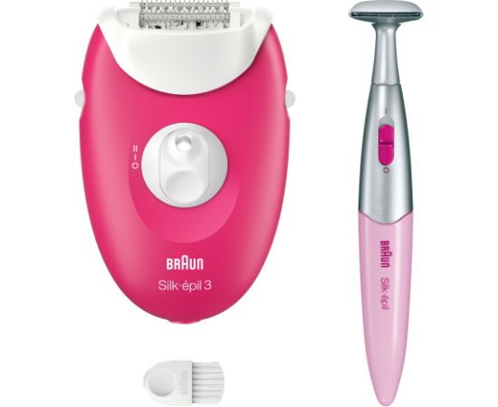 BRAUN SE3-202 Silk 3 epilators ar bikini trimmeri