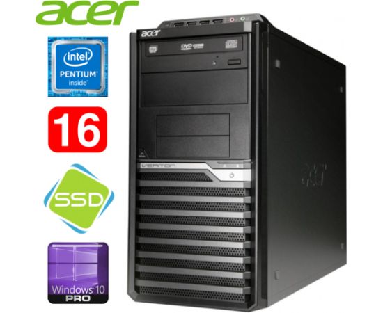 Acer Veriton M4610G MT G630 16GB 120SSD DVD WIN10Pro