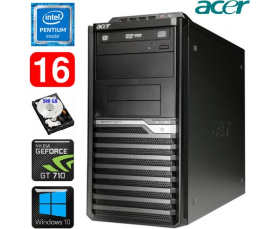 Acer Veriton M4610G MT G630 16GB 500GB GT710 2GB DVD WIN10