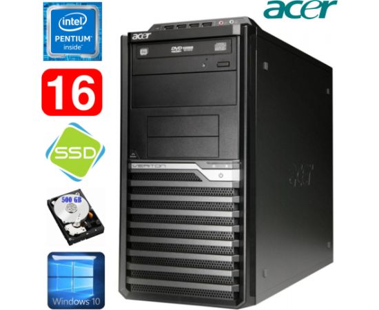 Acer Veriton M4610G MT G630 16GB 120GB+500GB DVD WIN10