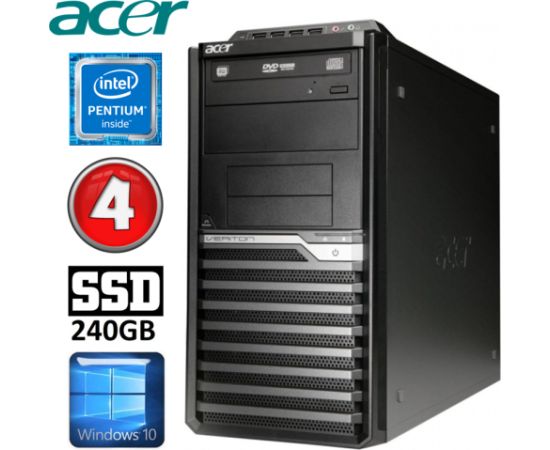 Acer Veriton M4610G MT G630 4GB 240SSD DVD WIN10