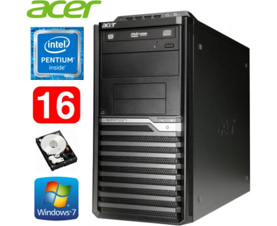 Acer Veriton M4610G MT G630 16GB 250GB DVD WIN7Pro