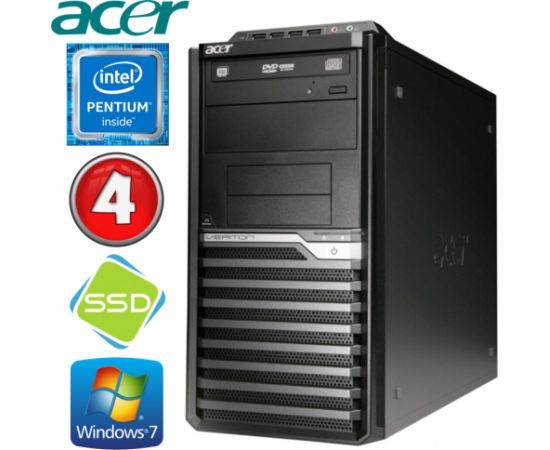 Acer Veriton M4610G MT G630 4GB 120SSD DVD WIN7Pro