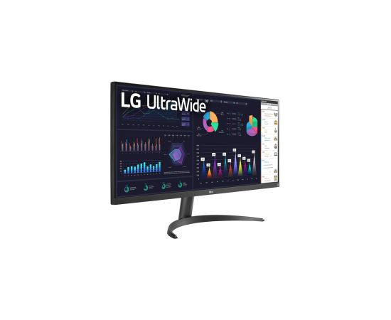 LG 34WQ500-B, LED monitor - 34 - black, UW-FullHD, IPS, HDR, AMD Free-Sync, 100Hz panel