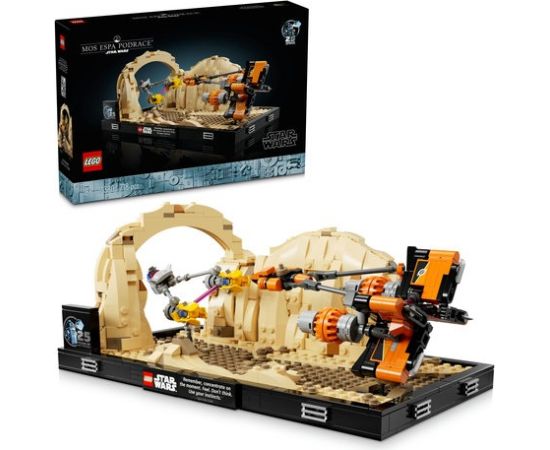 LEGO 75380 Star Wars Mos Espa Podrace - Diorama, Construction Toy